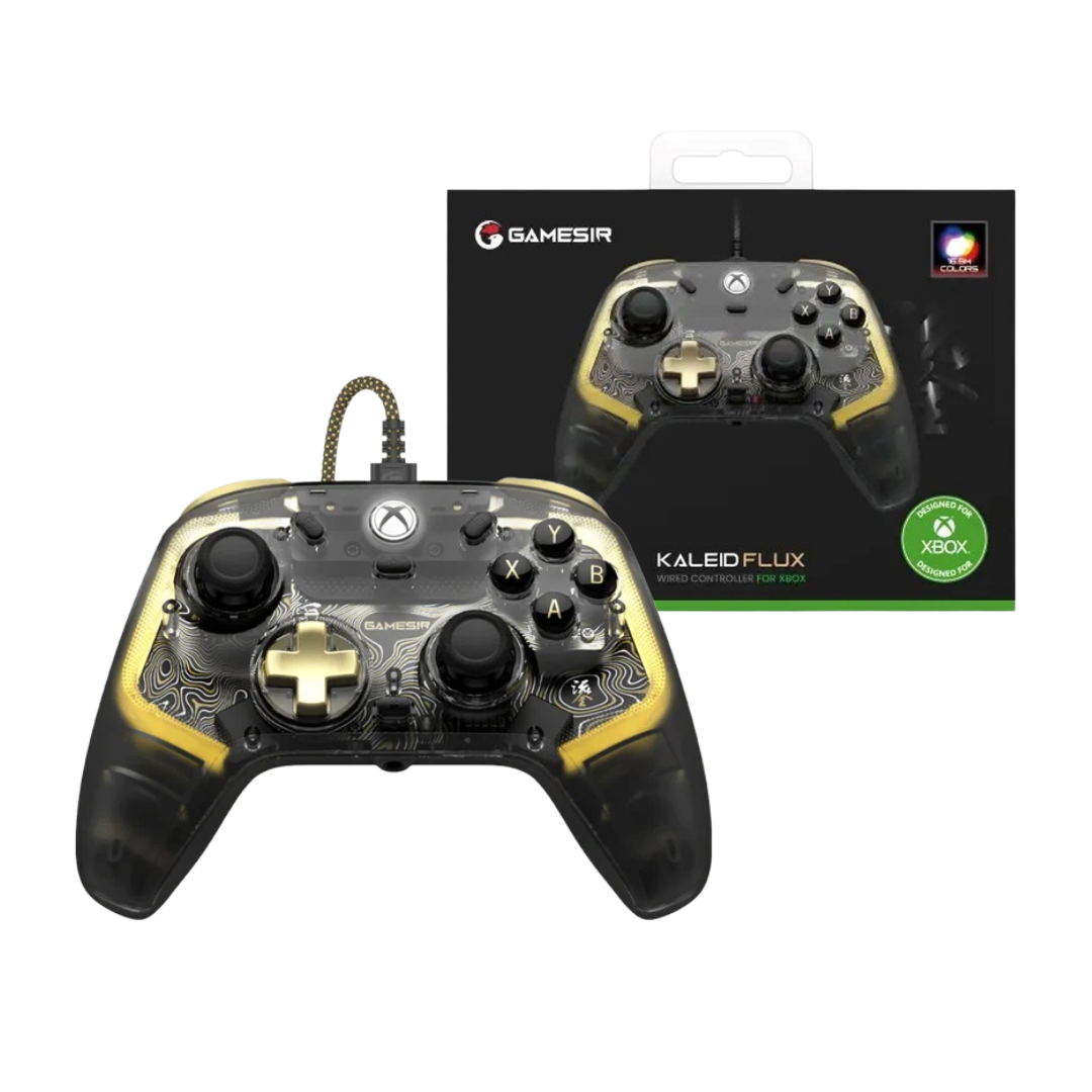 وحدة تحكم GameSir Kaleid Flux Xbox السلكية - أسود