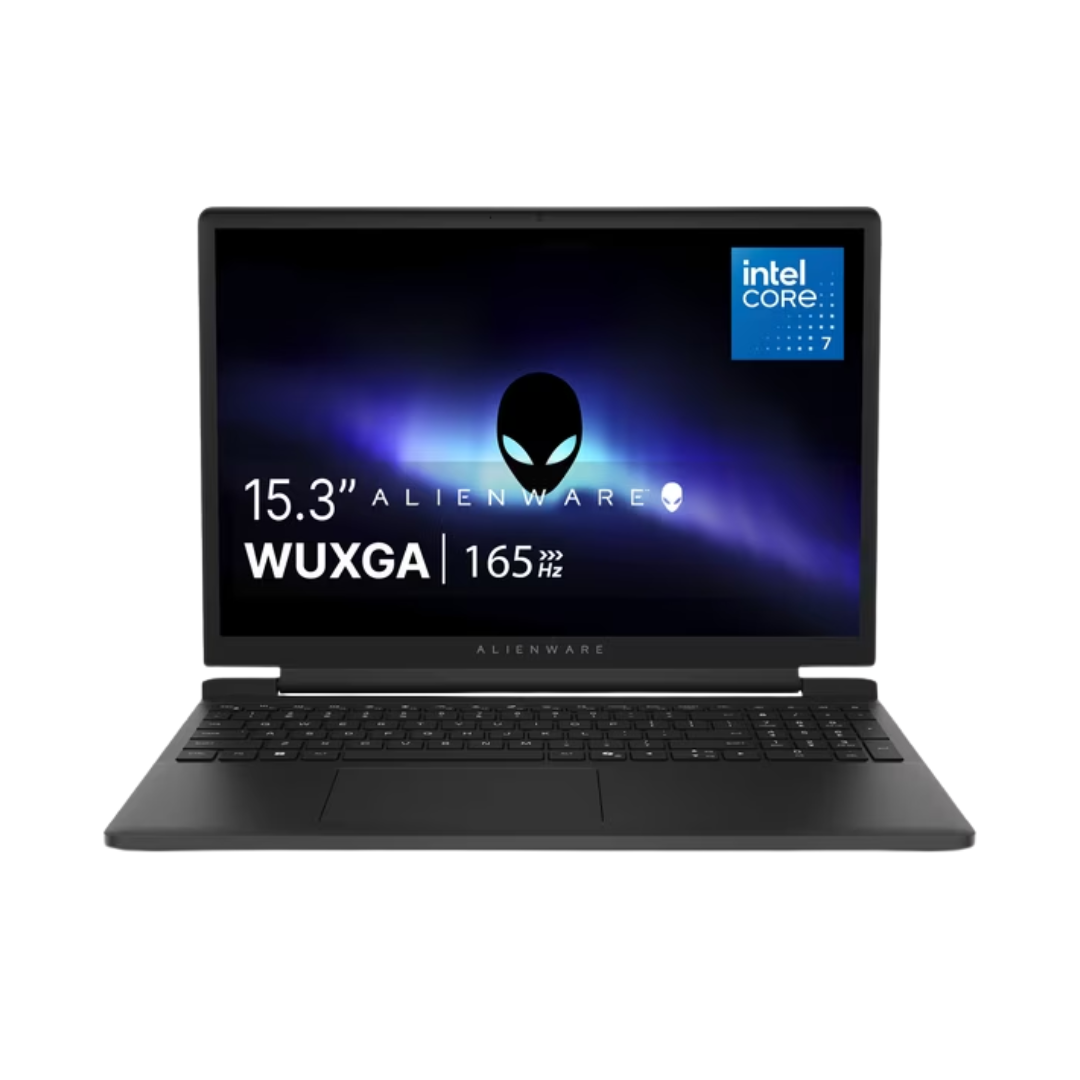 Dell Alienware (DA15260) - Intel Core 7-240H، ذاكرة وصول عشوائي 16 جيجابايت، قرص SSD 512 جيجابايت، RTX 4050 6 جيجابايت، شاشة 15.3 بوصة WUXGA IPS 165 هرتز، أسود