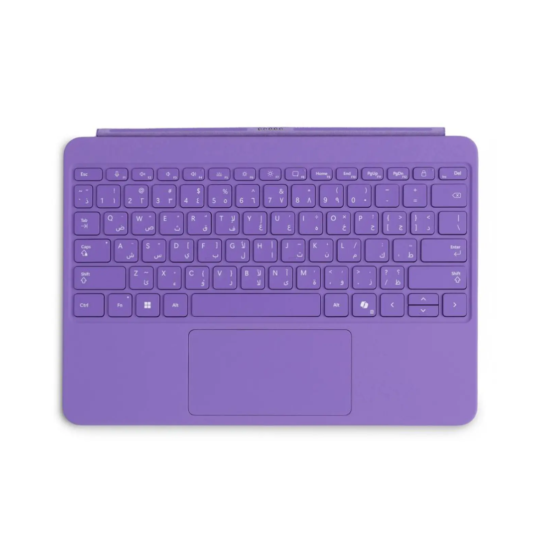 Microsoft Surface Pro 12 Keyboard - EP-32725 (ِArabic & English) - Violet