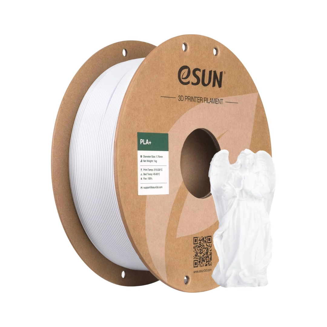 Esun PLA+ 3D Printing Filament 1KG - Cold White