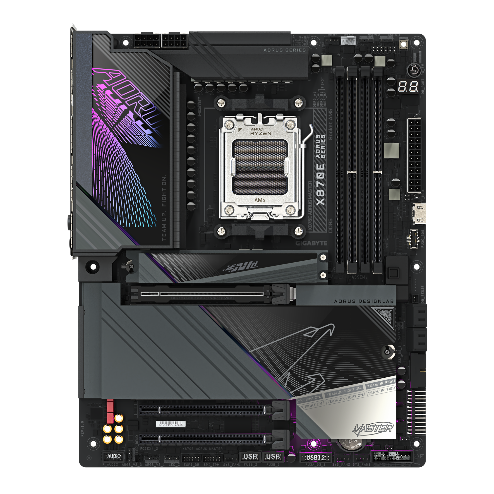 Gigabyte X870E AORUS Master - AMD AM5 Motherboard