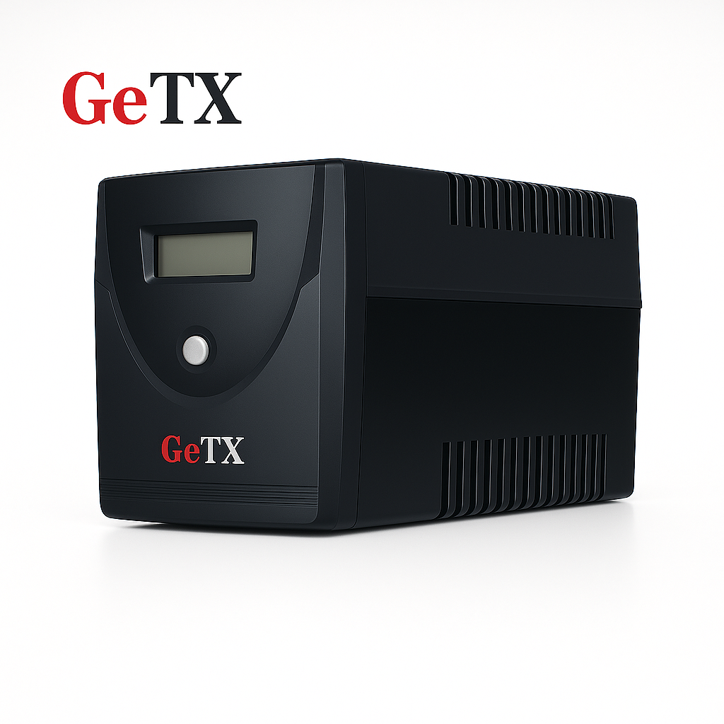 UPS GeTX GXK-1500-C (1500VA), Line interactive, LCD Battery 12v-9a *2