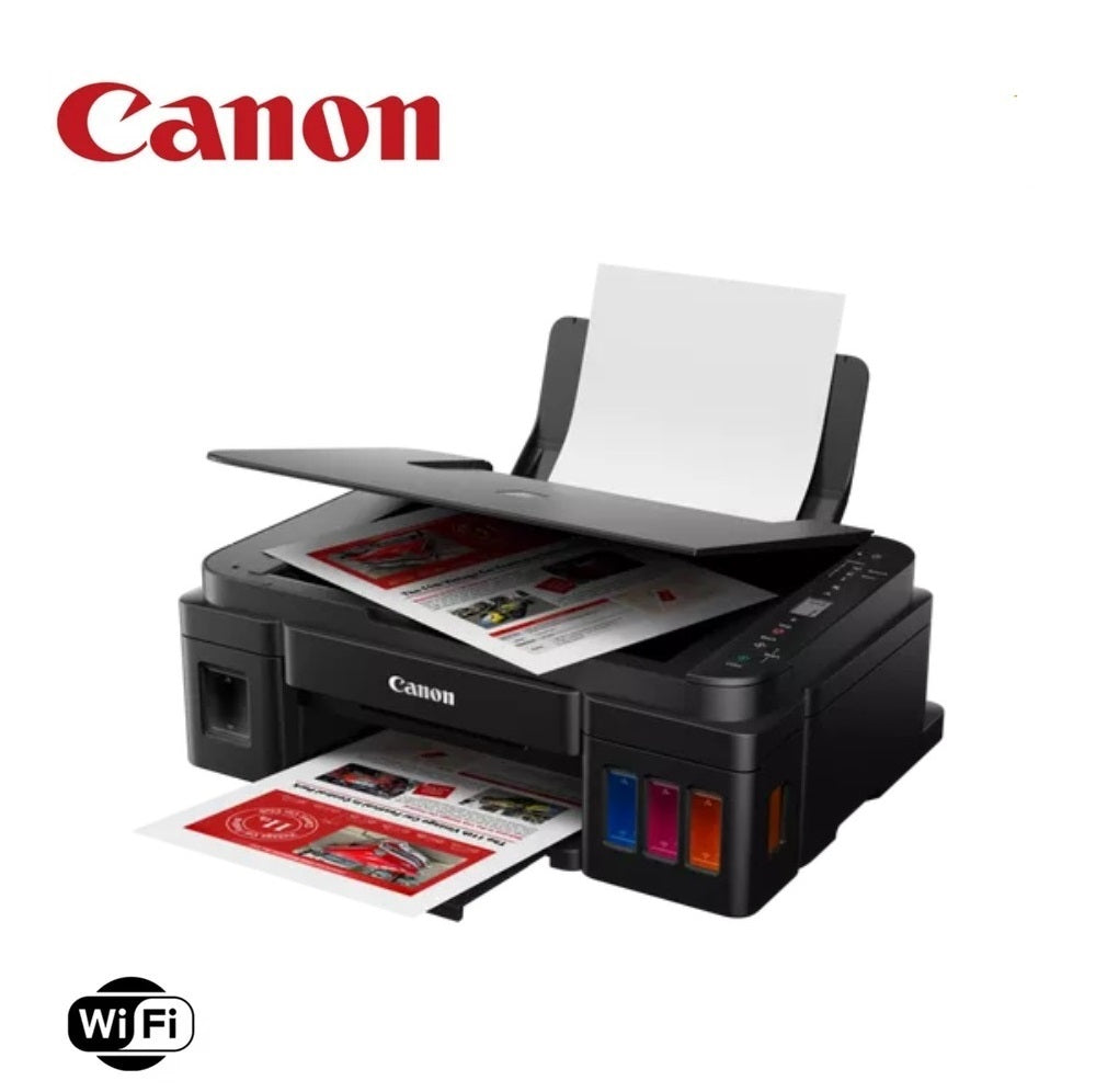 Canon PIXMA G3416 Wi-Fi, Inkjet Color All-in-One Printer, printing from smart devices
