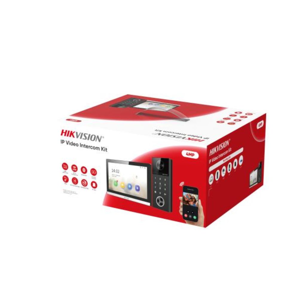 Hikvision  kit 4MP IP Video Intercom DS-KIS612-P