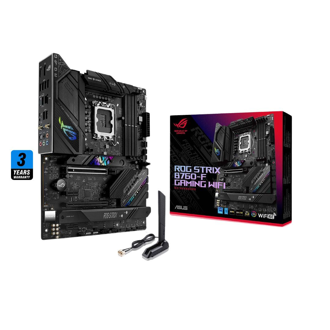ASUS ROG STRIX B760-F GAMING WIFI in Iraq – LGA1700, DDR5, PCIe
