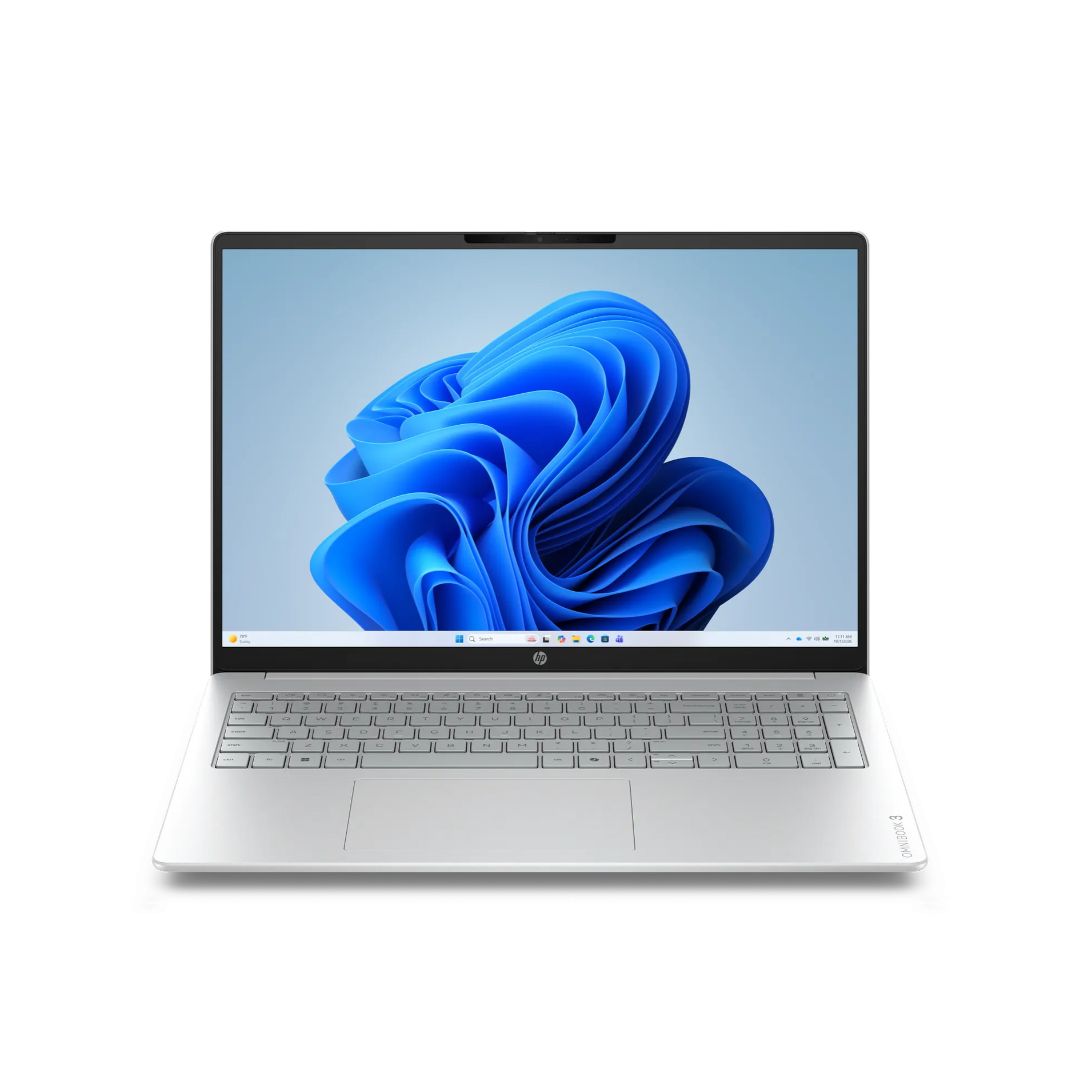 HP OmniBook 3 16-bu0305dx, Intel Core Ultra 5-225U, RAM 8GB, SSD 512GB, Intel Graphics, 16 Inch 2K IPS Touchscreen, Mica Silver