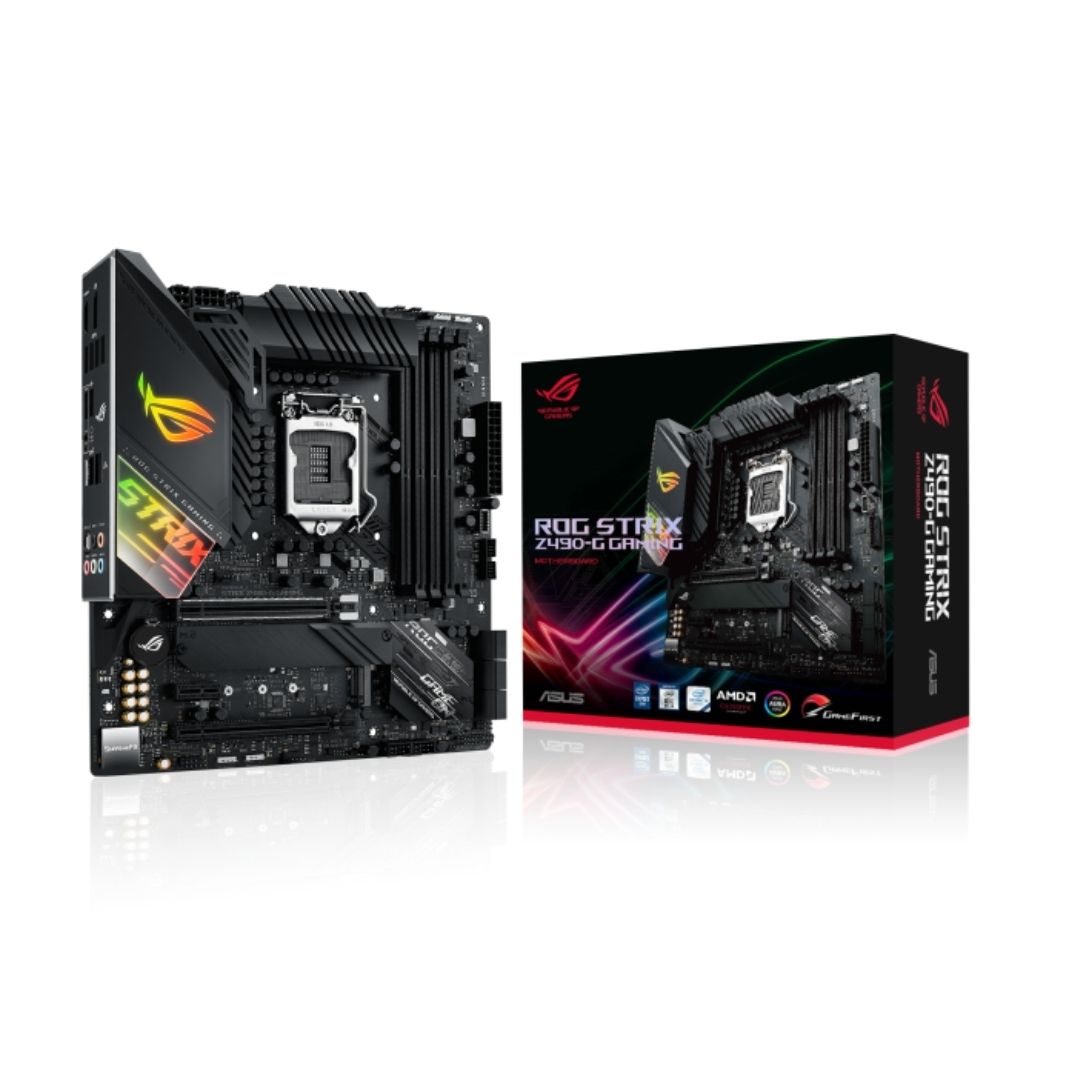 ASUS ROG STRIX Z490‑G GAMING | Micro‑ATX, DDR4, LGA1200 in Iraq