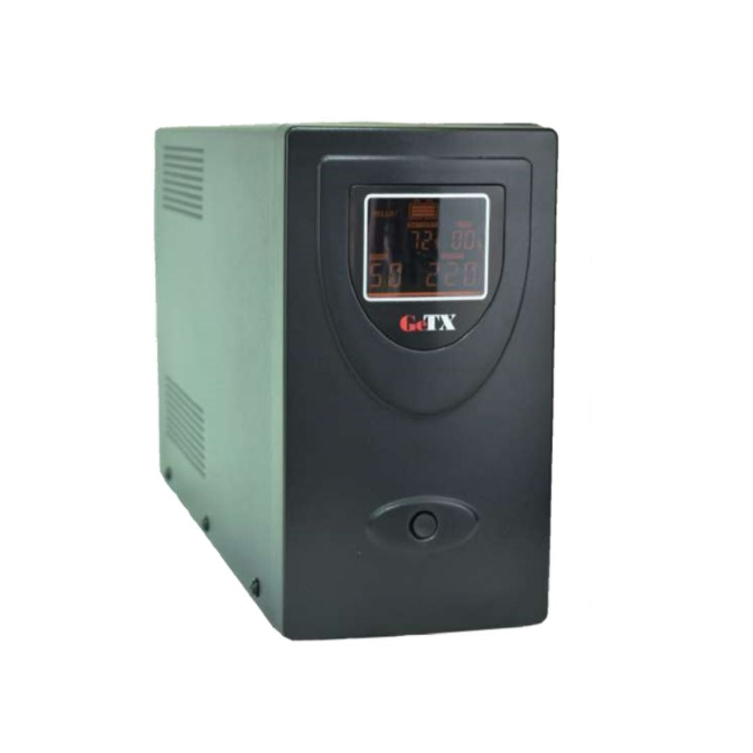 UPS GeTX GXK-2000-C (2000VA) Line interactive , 12V9Ax2 Battery - Yellow Box